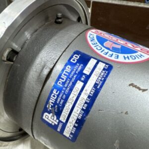 *Used* Price Pump Co. Model JB100-SS-150 Pump Baldor Motor 1-1/2HP 208-230/460V - Image 7