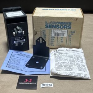 NEW OPEN BOX- Microwave Sensors D7N-1A VTD Overhead Door Sensor 370880 B Black - Image 1