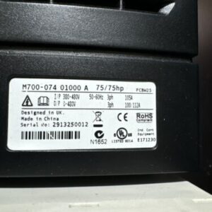 Emerson Control Techniques M700-074 01000 A Unidrive M700 75HP Warranty 🇺🇸 - Image 4