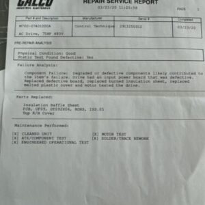Emerson Control Techniques M700-074 01000 A Unidrive M700 75HP Warranty 🇺🇸 - Image 7
