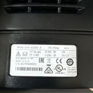 Emerson Control Techniques M700-074 01000 A Unidrive M700 75HP Warranty 🇺🇸 - Image 6