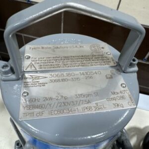 *NEW* Flygt CP 3068.180 HT Submersible Pump 2.7HP 230/460V 3315RPM ~ Warranty - Image 6