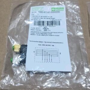 *NEW* [2] Murr Elektronik 7000-41141-0000000 T-Coupler M12 60Vac/Dc + Warranty! - Image 2