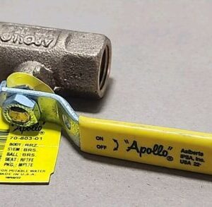 *NEW* Apollo 70-803-01 Manual Bronze Ball Valve 1/2" 600CWP 🇺🇸 MADE + Warranty - Image 3