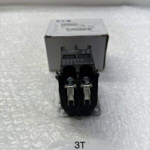 **Eaton C25BNB230T Definite Purpose Contactor 30A 600V 24VAC Coil 2 Pole # - Image 1