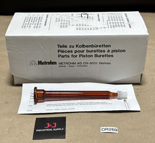 NEW IN BOX- Applikon Analyzers 5ml Burette Glass Cylinder 6-1518-153 || WARRANTY Main Image