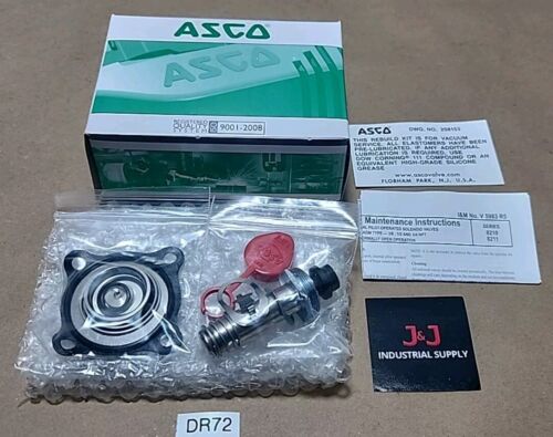 *NEW SURPLUS IN BOX* Asco 302334-VM Solenoid Valve Rebuild Kit + Warranty! Main Image
