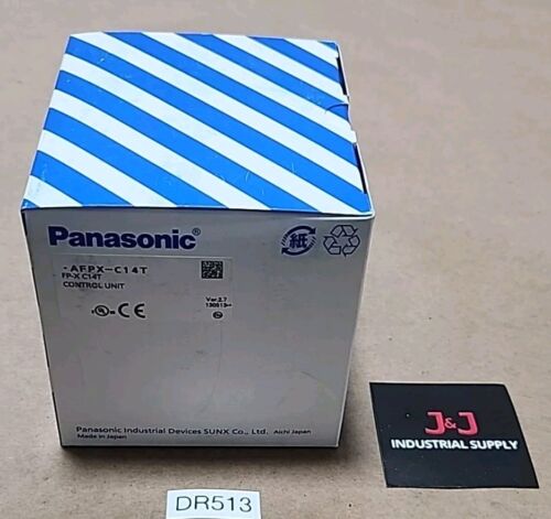 *BRAND NEW* Panasonic AFPX-C14T FP-X C14T Control Unit 24Vdc Class 2 + Warranty! Main Image