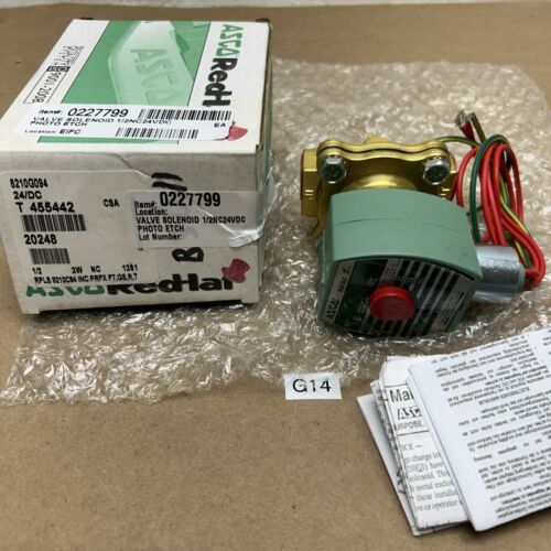 ASCO RED HAT 302372 1/2PIPE 11.6W CATALOG#8210G094 NIB FAST SHIPPING!+ WARRANTY Main Image
