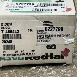 ASCO RED HAT 302372 1/2PIPE 11.6W CATALOG#8210G094 NIB FAST SHIPPING!+ WARRANTY - Image 2