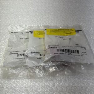 ** New Allen Bradley (QTY OF 3) 800H-N5A Push Button Boot Accessory Red# - Image 1