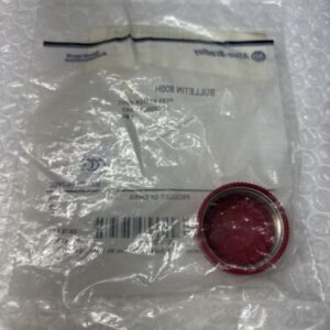 ** New Allen Bradley (QTY OF 3) 800H-N5A Push Button Boot Accessory Red# - Image 3