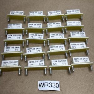 (20) KB/KBIC DC Motor Control Plug-In HP Resistor 120/240v .05 1/4-1/2 NNB - Image 3