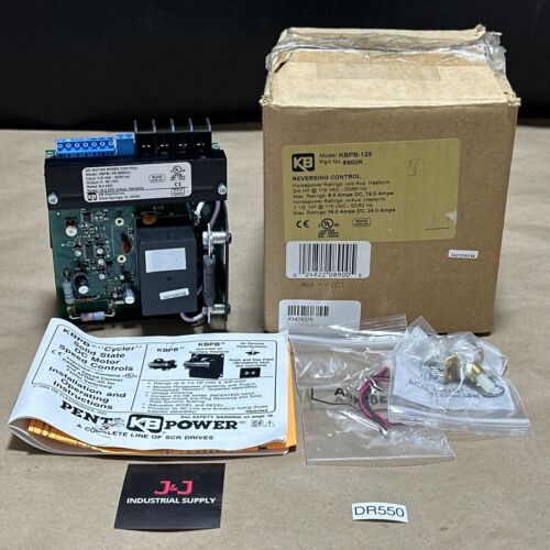 NEW OPEN BOX- KB Controls KBPB-125 8900K Reversing Control 3/4Hp 115Vac 0-90VDC Main Image