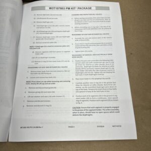 EVOQUA WATER TECHNOLOGIES W3T107803 (U26217) Preventive Maintenance Kit NNB - Image 10