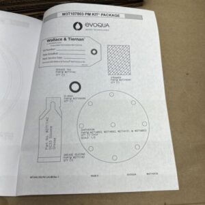 EVOQUA WATER TECHNOLOGIES W3T107803 (U26217) Preventive Maintenance Kit NNB - Image 14