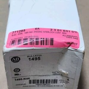 *NEW* Allen-Bradley 1495-N44 /A Electrical Interlock 20A 125/250/480V + Warranty - Image 9