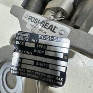 *NEW* Fisher Posi-Seal Butterfly Valve Size 02 Type A41 CL 600/1440 PSI CWP - Image 3
