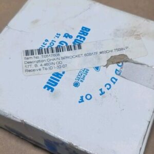 *NEW SURPLUS* Brewer 60B17F 17 Idler Roller Chain Sprocket 17T #60 + Warranty! - Image 9