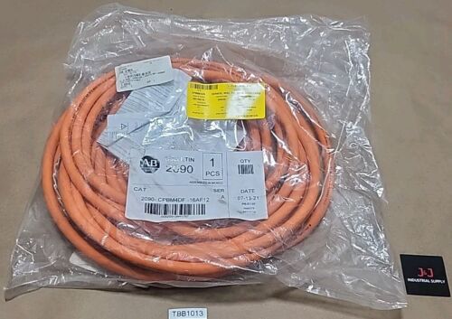 *FACTORY SEALED* Allen-Bradley 2090-CPBM4DF-16AF12 /A Servo Cable + Warranty! Main Image