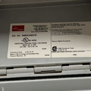 nVent Hoffman A664CHSCFG Nema Type 4x Enclosure New In Box Fast Shipping! - Image 4