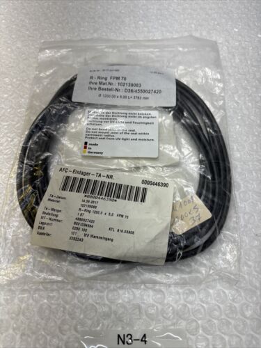 ** NEW O-Ring 1200 x 5 -- FPM70 -- (LOT OF 7) FAST SHIPPING # Main Image