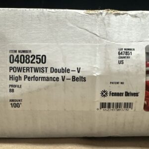 BRAND NEW Fenner Drives POWERTWIST Double-V High Performance V Belt 0408250 100β - Image 2