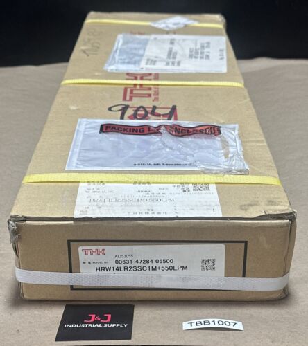 THK HRW14LR2SSC1M+550LPM Precision Stainless Linear Bearing LM Guide + WARRANTY! Main Image