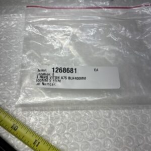 **NEW (2) GLOBAL O-RING & SEAL BLACK VITON 75 DUROMETER.236” 6mm CS X400 MM ID # - Image 3
