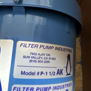 New Penguin P-1 1/2 AK Filter Pump Warranty Fast Shipping 🇺🇸 - Image 3