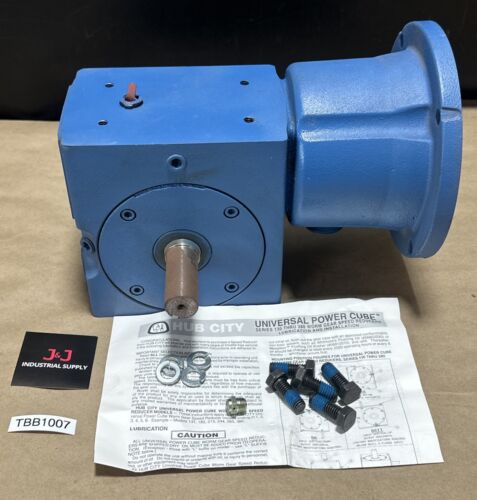 NEW SURPLUS- PCMC / Hub City 0221-19711 5:1 Ratio Worm Gear Reducer 88435 🇺🇸 Main Image