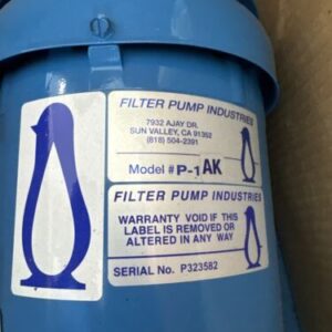 New Penguin P-1AK-3 Filter Pump 230/460/190/380 Warranty 🇺🇸 - Image 2