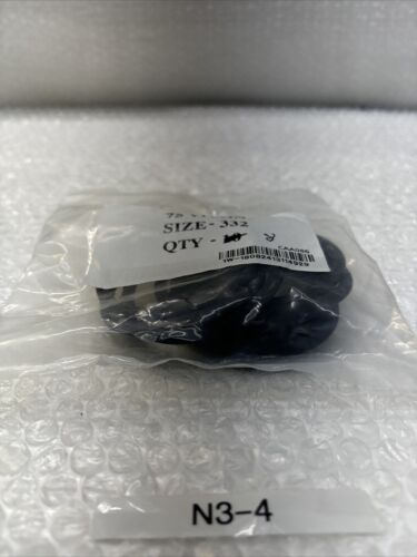 **NEW Viton 75 Black O-rings Size 332 (QTY OF 8) FAST SHIPPING &WARRANTY# Main Image