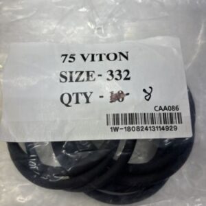 **NEW Viton 75 Black O-rings Size 332 (QTY OF 8) FAST SHIPPING &WARRANTY# - Image 3