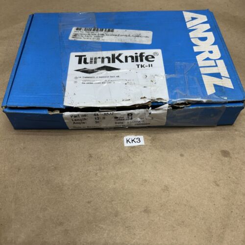 Andritz Turn Knife TK-II 44-8349 Length: 121.0Angle: 30 degree Pack of 19 Main Image