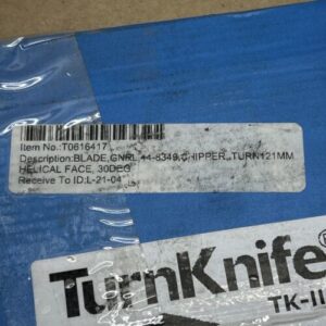Andritz Turn Knife TK-II 44-8349 Length: 121.0Angle: 30 degree Pack of 19 - Image 2