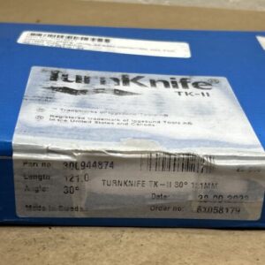 Andritz Turn Knife TK-II 44-8349 Length: 121.0,Angle: 30 degree Pack of 20! - Image 3