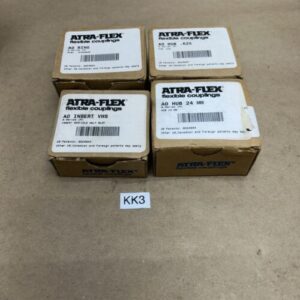 NEW OPEN BOX- ATRA-FLEX Coupling Hub Assembly AO Ring,AO Hub .625,24mm,AO Insert - Image 1