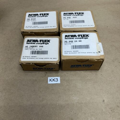 NEW OPEN BOX- ATRA-FLEX Coupling Hub Assembly AO Ring,AO Hub .625,24mm,AO Insert Main Image