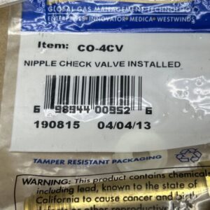 (3) Western CO-4CV Nipple Check Valves Fast Shipping! + Warranty - Image 2