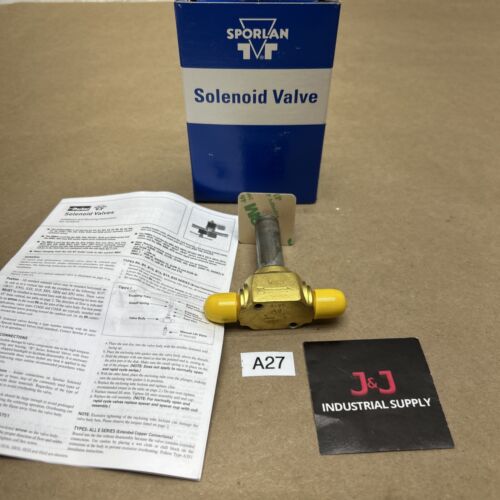 New SPORLAN XUJ Solenoid Valve Fast Shipping! + Warranty Main Image