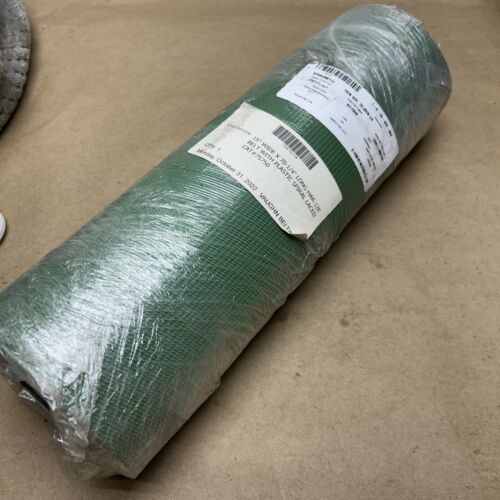 NEW- Vaughn Belting Green PVC 15"Wide X 70.1/4" Long Har 12-E Belt Cat#75750 Main Image