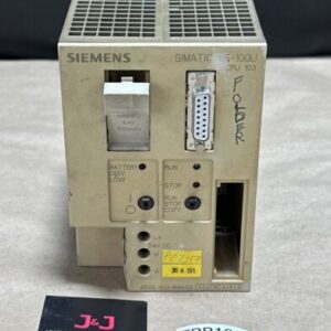 PREOWNED- Siemens Simatic S5-100U 6ES5 103-8MA03 24V-DC 1A CPU 103 || WARRANTY! - Image 1