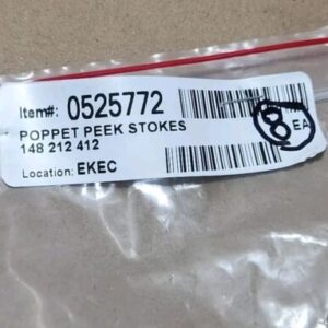 *NEW* [8] Stokes 607-415-001 Vacuum Poppet Valve Peek 148 212 412 + Warranty! - Image 2