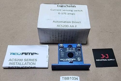 *NEW SURPLUS* AcuAMP AcuAMP ACS200-AA-F AC Current Switch 1A 240Vac + Warranty! Main Image