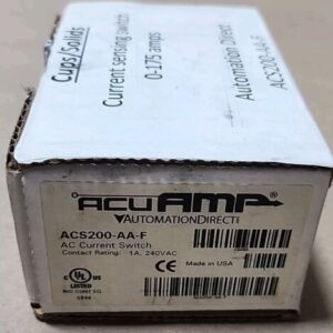 *NEW SURPLUS* AcuAMP AcuAMP ACS200-AA-F AC Current Switch 1A 240Vac + Warranty! - Image 7