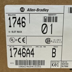 BRAND NEW- Allen Bradley 1746-A4 Ser B 4-Slot Rack SLC500 || FAST SHIPPED 🇺🇸 - Image 2