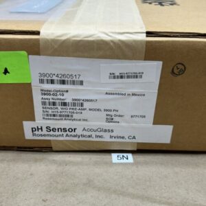 Rosemount 3900-02-10 pH Sensor 39000210 W/O Pre-Amp Model 3900 New In Sealed Box - Image 3