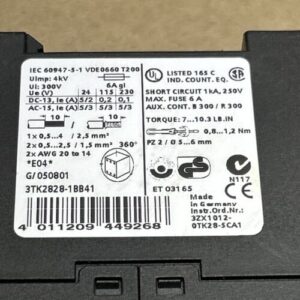 (USED) SIEMENS SIRIUS 3TK2828-1BB41 SAFETY RELAY FAST SHIPPING! + WARRANTY - Image 2