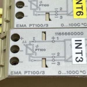 (2) Weidmüller Signal Converter, EMA/PT100/3 Plastic Cracked On Bottom Of (1) - Image 2